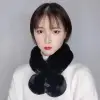 A popular online neck scarf for women in winter, a Korean-style woolen scarf, a faux rabbit fur collar, a faux fur fur fur fur ball for autumn and winter Specification image